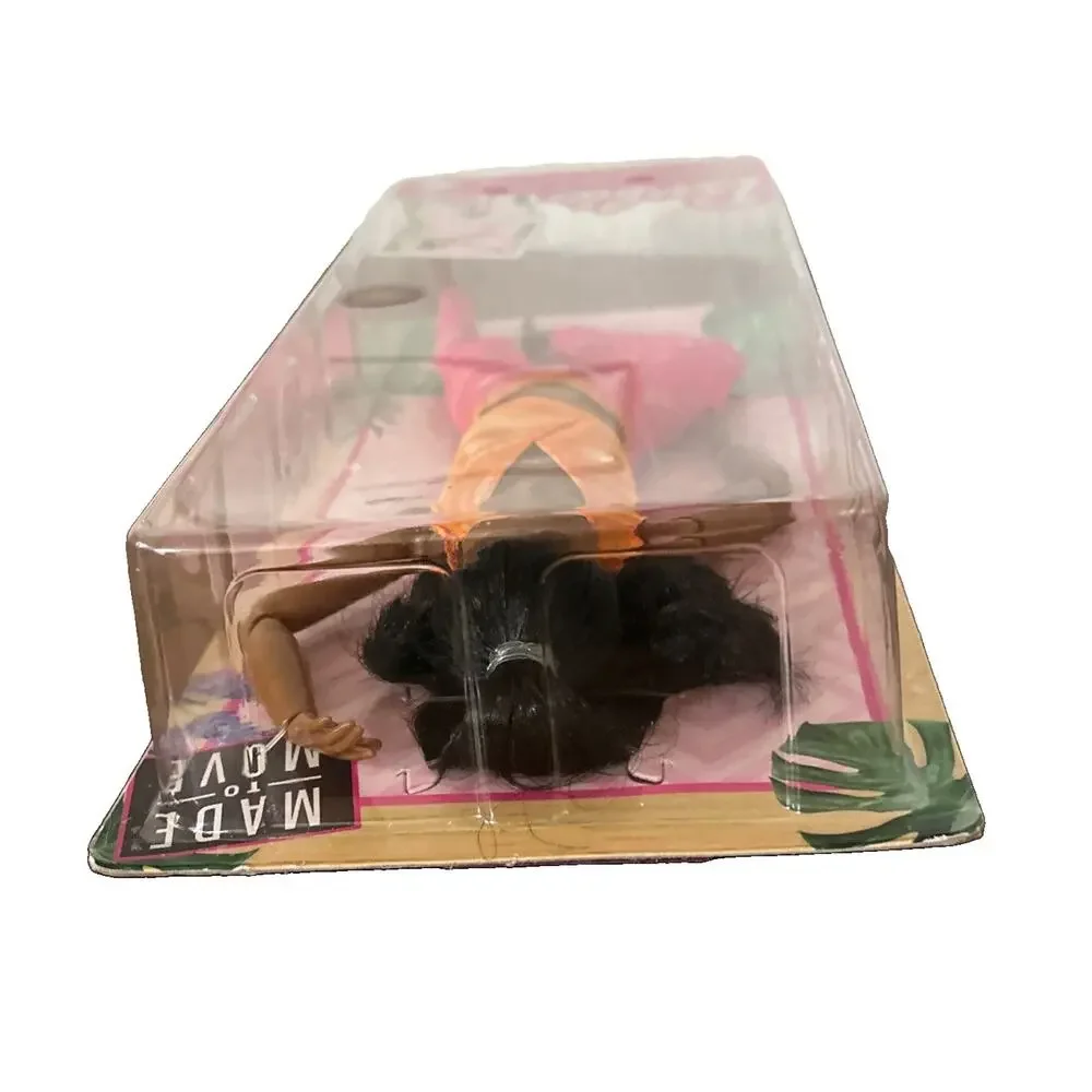 Barbie Made to Move Yoga African American Doll HRH28 New & Sealed